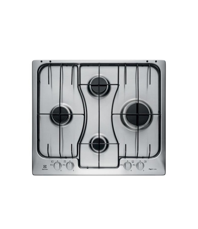 ELECTROLUX RGG6242LOX PIANO COTTURA GAS 60 CM 4...