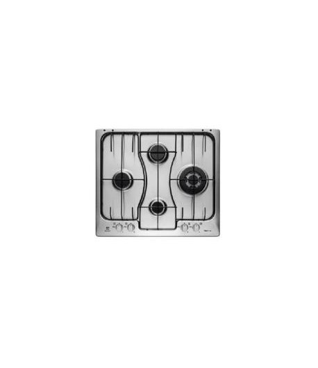 ELECTROLUX RGG6243LOX PIANO COTTURA GAS 60 CM 4 FUOCHI INOX