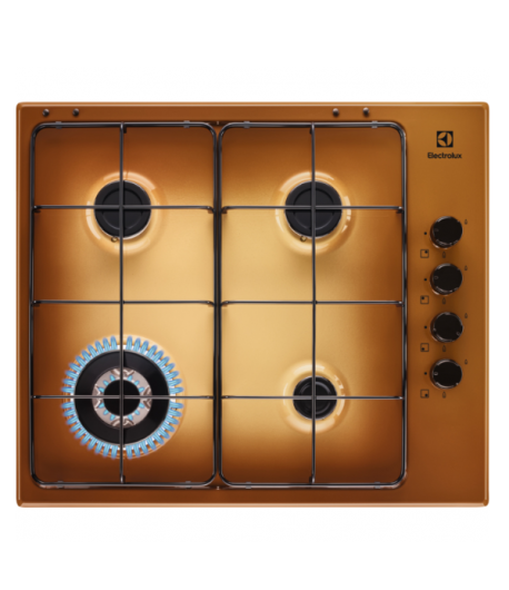 ELECTROLUX  PIANO GAS EGS6414T 60CM 4F TERRA SIENA