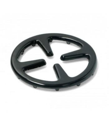 RIDUZIONE TONDA SMALTATA NERA 120 MM