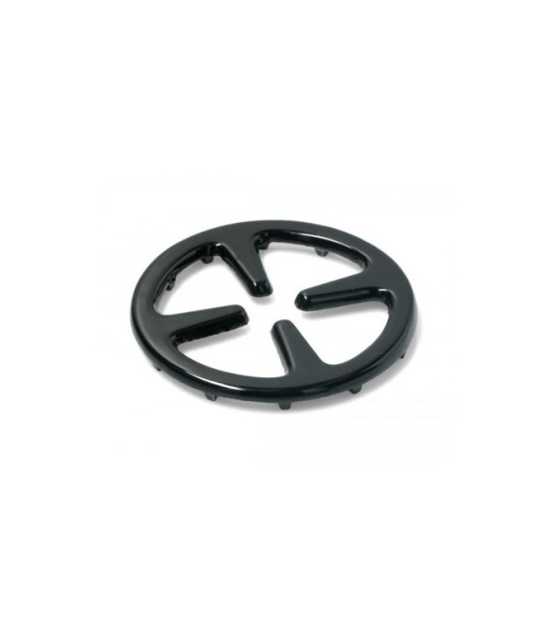 RIDUZIONE TONDA SMALTATA NERA 120 MM