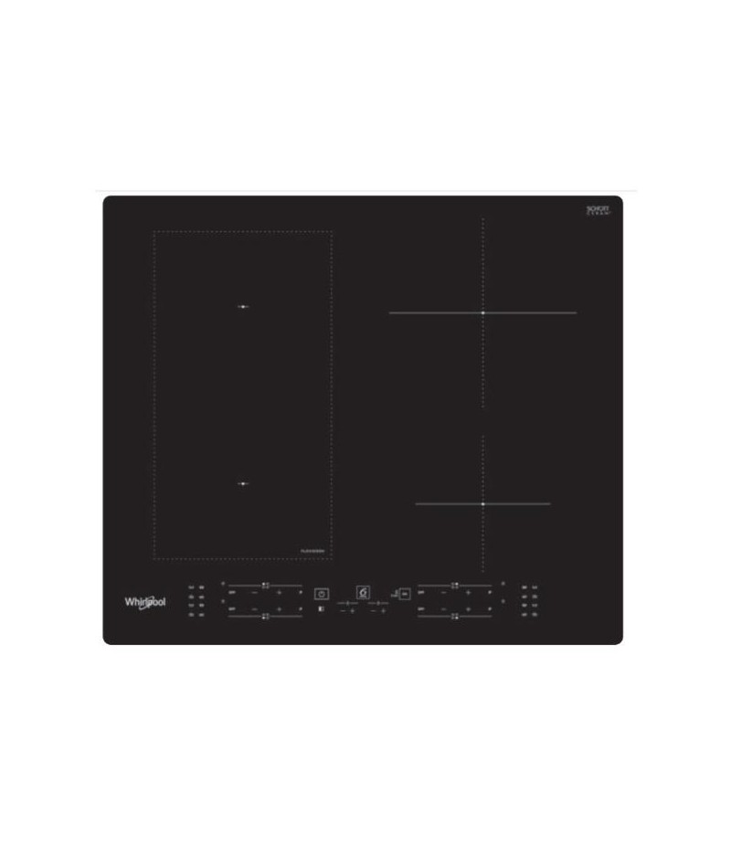 WHIRLPOOL PIANO WLB8160NE  INDUZIONE 60CM 4ZONE