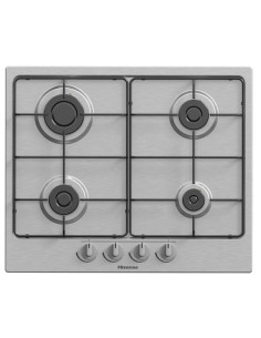HISENSE PIANO COTTURA  GM642XF GAS 60CM 4F INOX