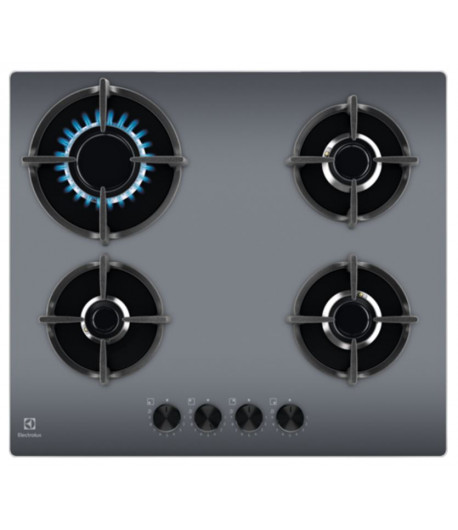 ELECTROLUX EGG64272M PIANO COTTURA GAS 60 CM 4 FUOCHI MIRROR VETRO