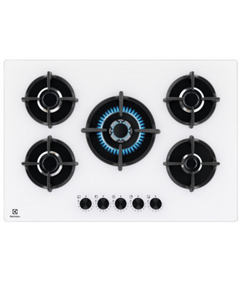 ELECTROLUX EGG75372W PIANO COTTURA GAS 75 CM 5 FUOCHI...