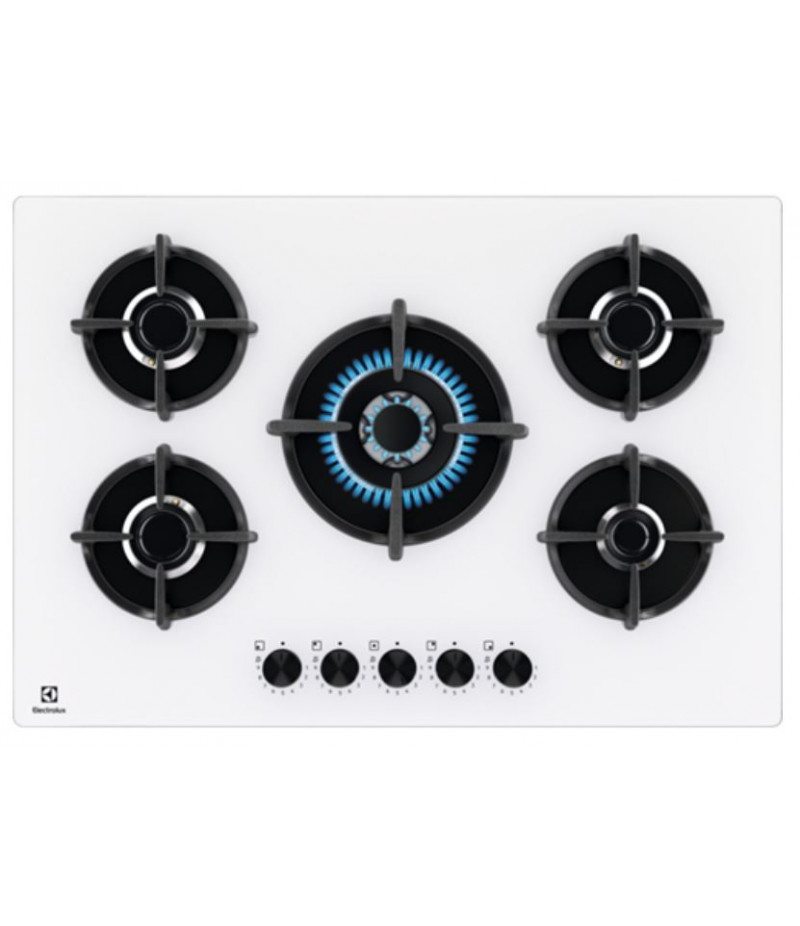 ELECTROLUX EGG75372W PIANO COTTURA GAS 75 CM 5...