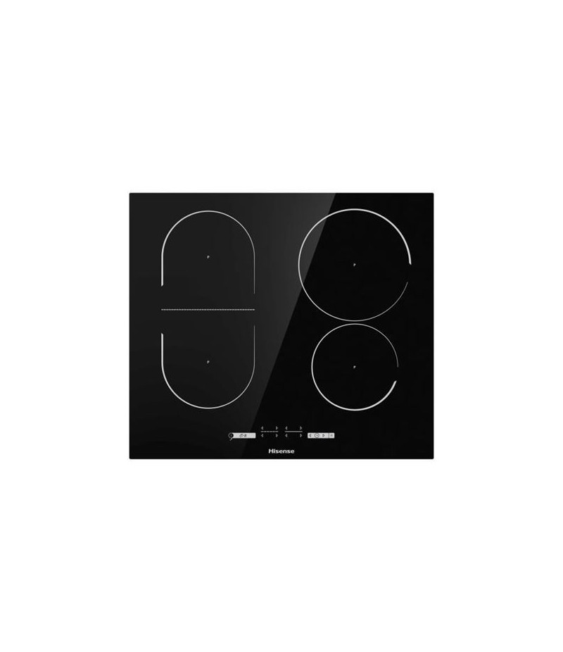 PIANO INDUZ 60CM 4Z BRIDGE NERO