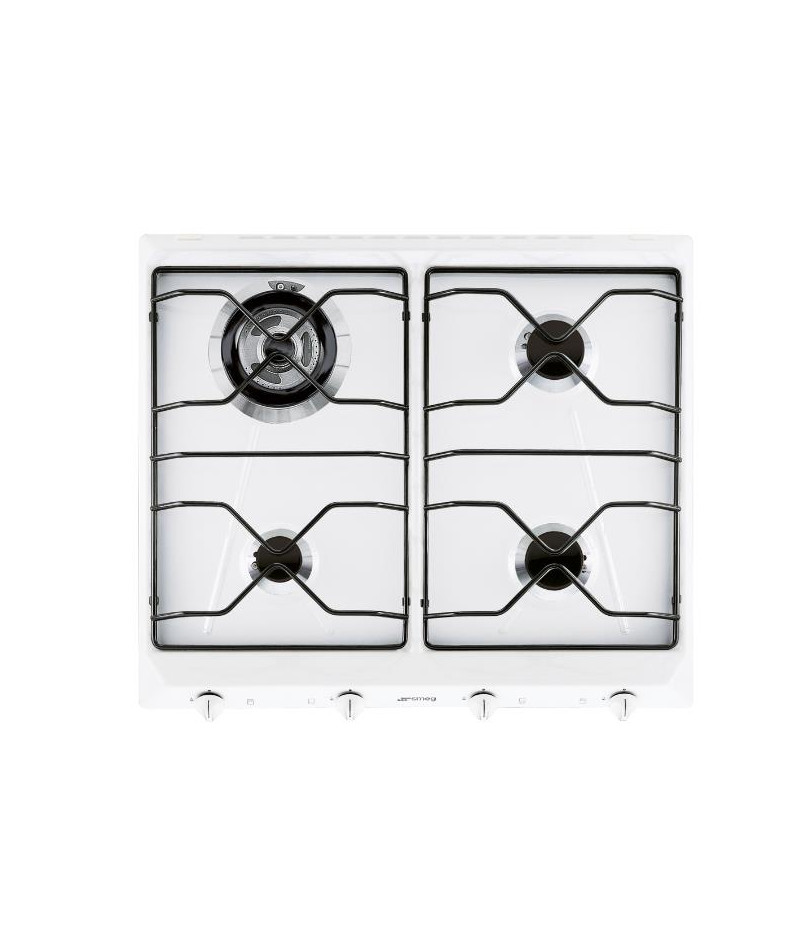 SMEG PIANO COTTURA GAS  SRV564EB7 4F 60CM BIANCO