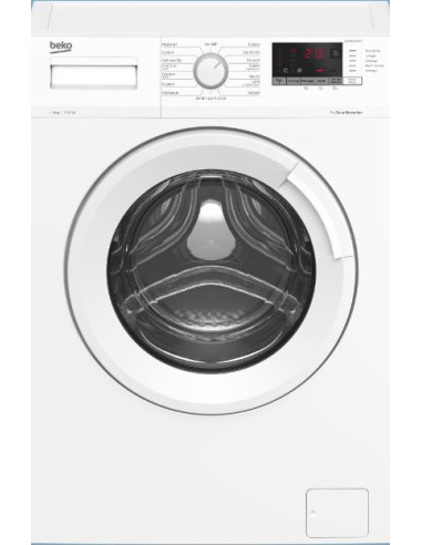 BEKO LAVATRICE WUXR81282WI/IT 8KG 1200 GIRI...