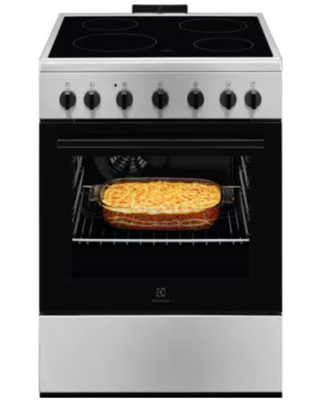 ELECTROLUX LKR620066X CUCINA 60 CM ELETTRICA A INOX VETROCERAMICA "NO" INDUZIONE