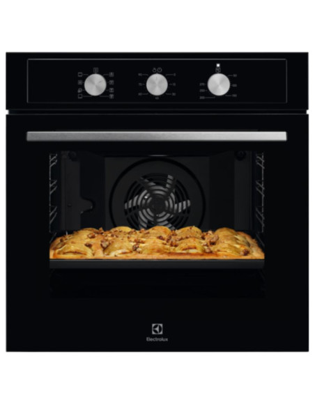 ELECTROLUX EOH2H04K FORNO ELETTRICO NERO A+ MANIGLIA POMELLI INOX