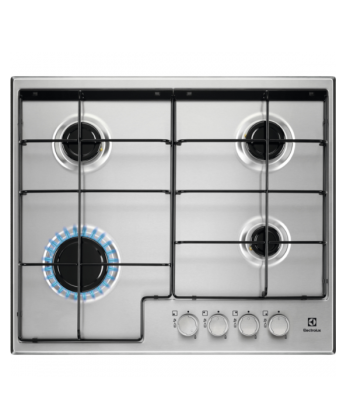 ELECTROLUX EGS6424X PIANO COTTURA GAS 60 CM 4 FUOCHI INOX...