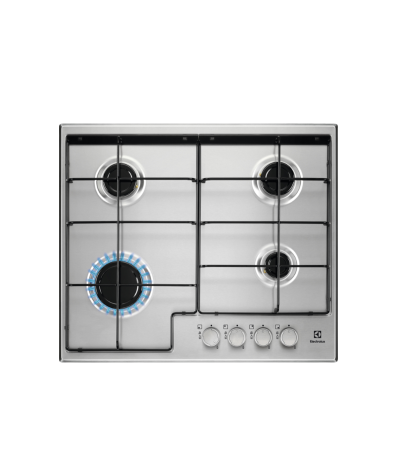 ELECTROLUX EGS6424X PIANO COTTURA GAS 60 CM 4...