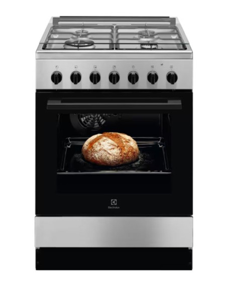 ELECTROLUX LKK620010X CUCINA 60 CM F/ELETTRICO A INOX