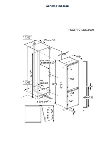 ELECTROLUX ENG7TD18S FRIGOCONGELATORE TOTAL NO...