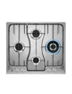 ELECTROLUX RGG6243LOX PIANO COTTURA GAS 60 CM 4 FUOCHI INOX