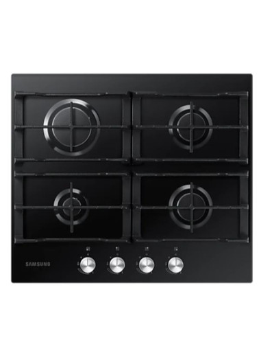 PIANO GAS 4F 60CM WOK NERO