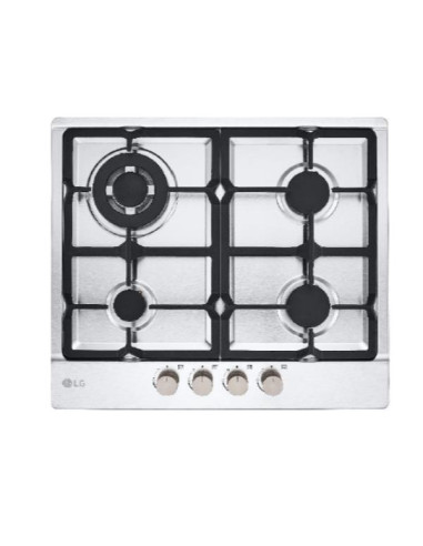 PIANO GAS 60CM 4 FUOCHI 8 5KW INOX