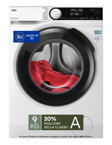 AEG LAVATRICE LR7FD94 9 KG A 1400 GIRI SERIE...