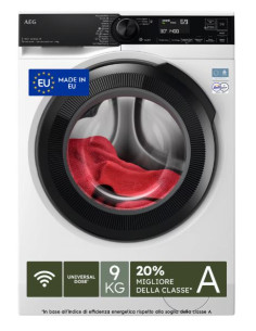 AEG LAVATRICE LR7FH94VY 9 KG A 1400 GIRI SERIE 6000...