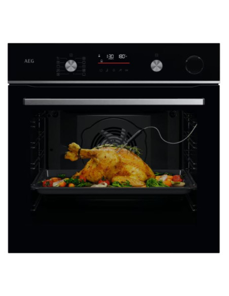 AEG TR6PB531SB FORNO ELETTRICO INOX A++ VAPORE PIROLITICO NERO SERIE 6000 STEAM CRISP