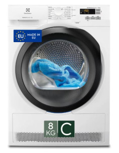 ELECTROLUX EW7H385S ASCIUGATRICE 8 KG C (ex A+++)...