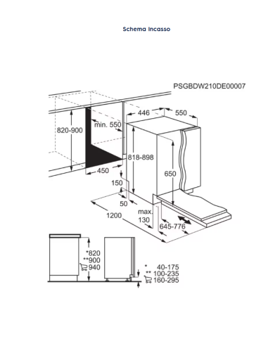 ELECTROLUX EES63400L LAVASTOVIGLIE10 COPERTI...