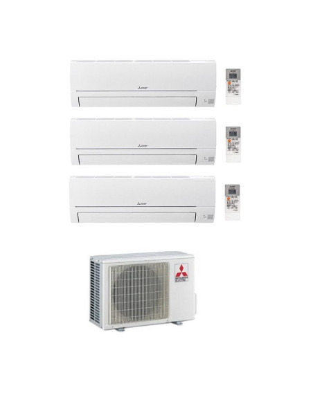 Climatizzatore Mitsubishi Electric Trial 9+9+9 SMART wifi 3HA50VF+HR25VFK+HR25VFK+HR25VFK