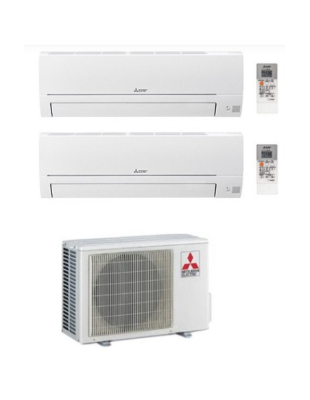 Climatizzatore Mitsubishi Electric Dual 9+12 SMART wifi 2HA50VF+HR25VFK+HR35VFK