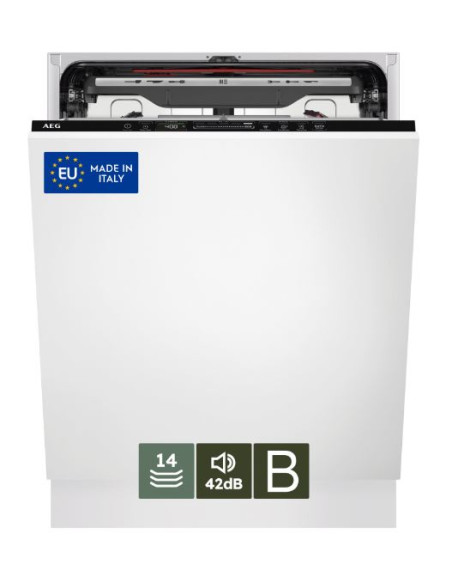 AEG FSE75748P LAVASTOVIGLIE B 14 SCOMPARSA TOTALE 42 DB SERIE 7000 GLASS CARE