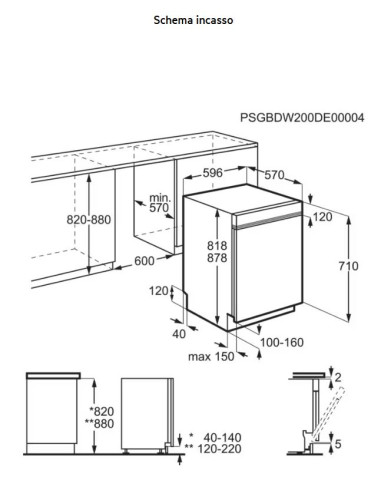 AEG GU620B2SCM  LAVASTOVIGLIE 13 COPERTI B...