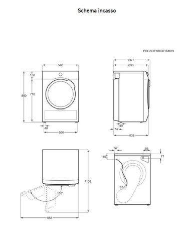 AEG ASCIUGATRICE TR7G83W SensiDry® SERIE 7000...