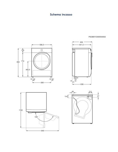 ELECTROLUX EW7H49B ASCIUGATRICE 9 KG DELICATE...