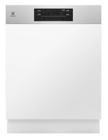 ELECTROLUX E62IB201SX LAVASTOVIGLIE B 14 COP. 3° CEST. FRONTALINO INOX INCASSO 44 DB